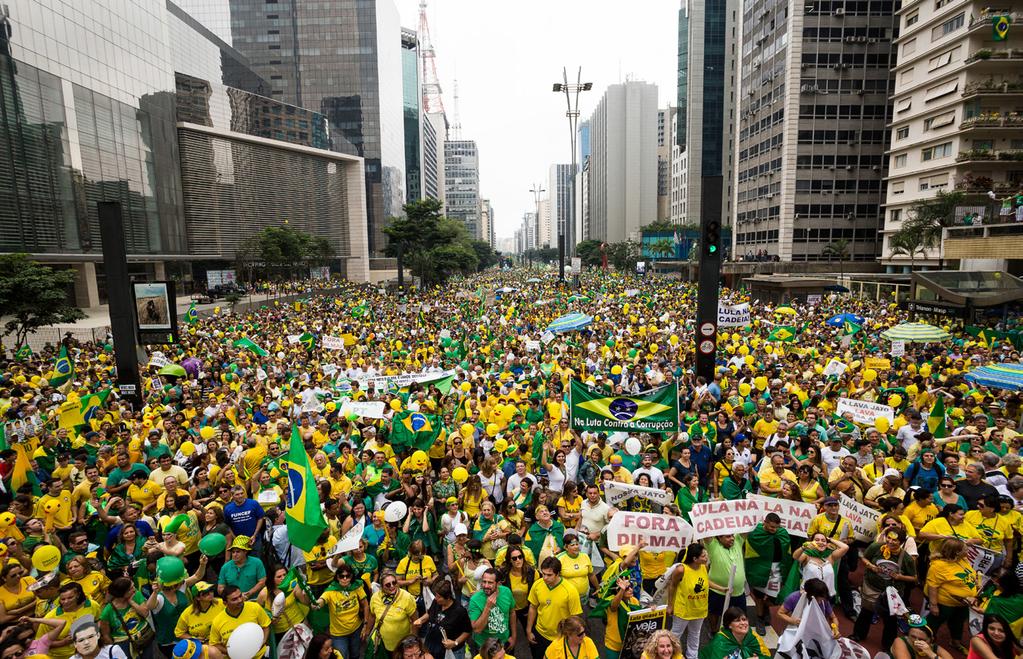 In a way, even the narrative of opposition to the Temer administration is in line with the movement for/against Lula.