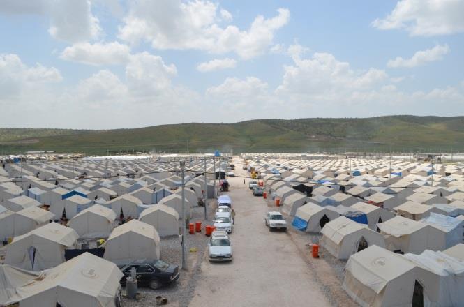 Bersivy Camp The work has started in establishing this camp at the beginning of the month of September 4 by the Turkish relief agency (AFAD) to accommodate the displaced people of Sinjar and the camp