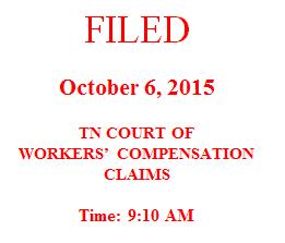 IN THE COURT OF WORKERS' COMPENSATION CLAIMS AT KINGSPORT MONICA KARIG Employee, v. ODDELLO INDUSTRIES Employer, And NATIONWIDE Insurance Carrier. Docket No.