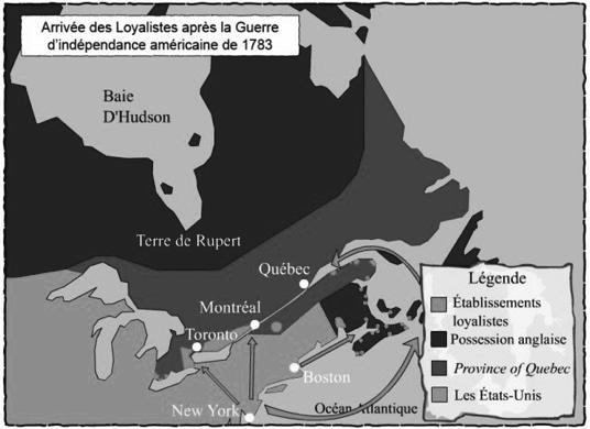 QC Some seqled in ci<es but MOST seqled in the country in what we call the Eastern Townships