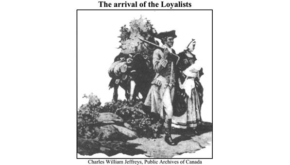 Loyalists in Johnstown, a new seqlement on the banks of the River St.