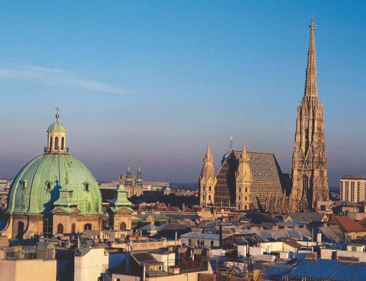 Vienna The Vibrant Heart of Europe Austrian National Tourist Office/Wiesenhofer Not only is Vienna well known as the world city with the highest quality of life, but situated in the heart of Europe,
