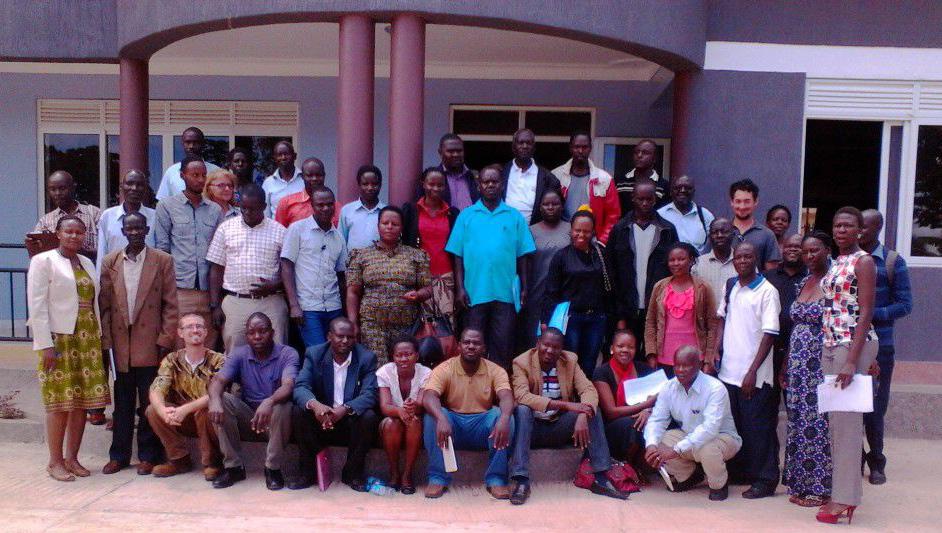 Photograph 6: LEMU staff and NGO actors from Acholi, Lango, Teso, Karamoja, West Nile and Bunyoro after the CLPP conference organized by LEMU in October 2014 at Pauline Hotel, Lira. 3.