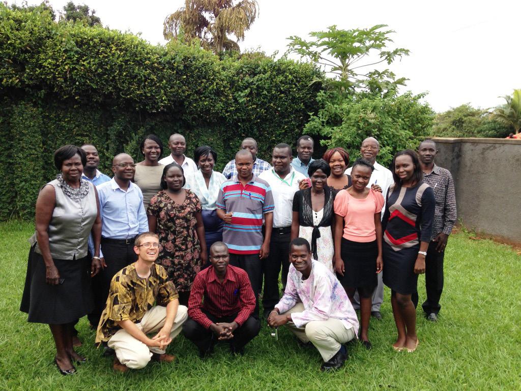 1. Who we are: Photograph 4: LEMU staff during a monitoring and evaluation meeting in June 2014.