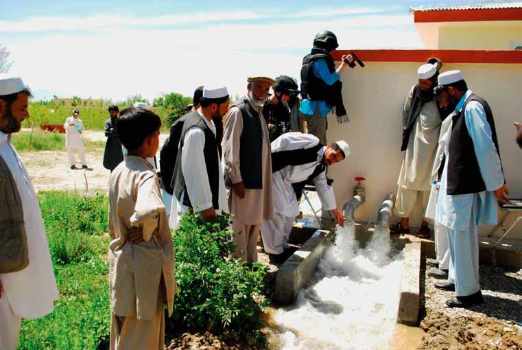 Czech Development Cooperation > Development Cooperation of the Czech Republic in 2009 Afghanistan A new water supply for mulberry orchards in the city of Powrak Water Supply and Sanitation Graph 2