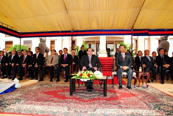 P A G E 6 From page 5 Cambodian Deputy Prime Minister H.E. Hor Namhong, Minister of Foreign Affairs and International Cooperation, presides over here today the celebration of the 45 th Anniversary of ASEAN Day.