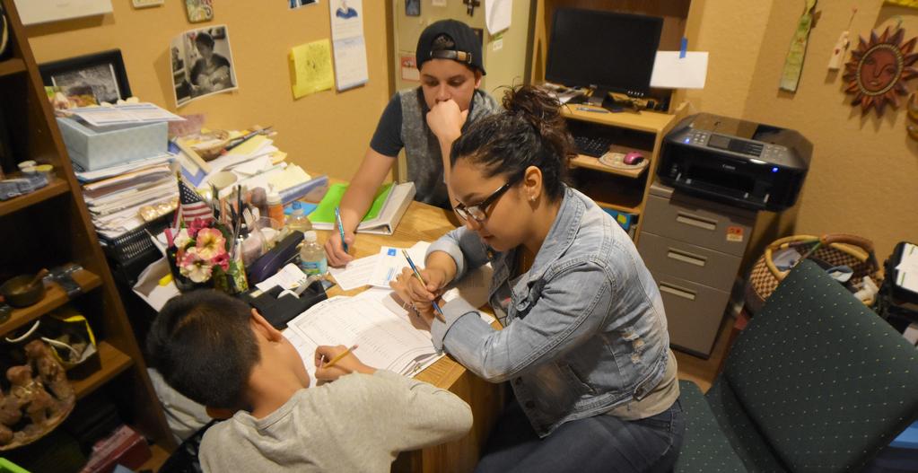 Hope CommUnity Cetner, a CLINIC affiliate, created the Adelante Caminantes Program to offer not only legal and English help, but hot meals, counseling, academic assistance and training for other life