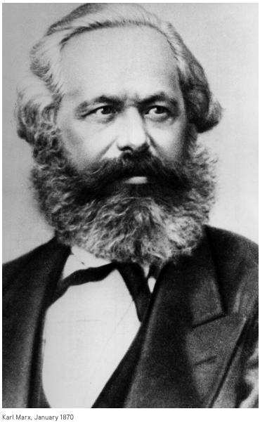Karl Marx Karl Marx (1818 1883) was born in the midst of the Industrial Revolution. He came from a middle-class family in Prussia (in what is now parts of present-day Germany and Poland).