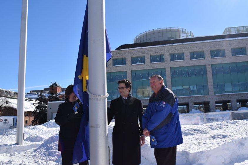 Today, the Embassy of Kosovo is a three-people mission, who work tirelessly to bring more of Kosovo to Canada, and vice versa.