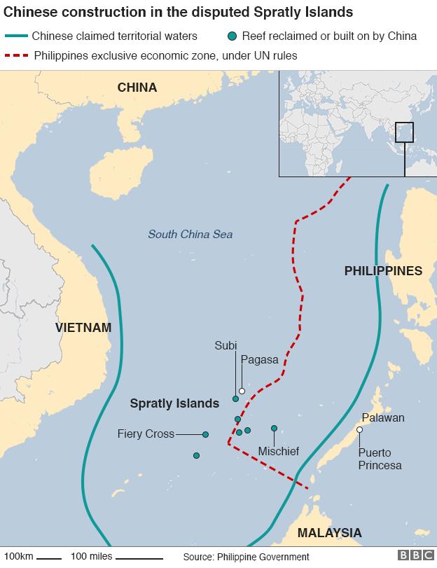 In Quest for a Sustainable, Prosperous and Peaceful World 18 Spain, a suzerain state of Philippine, decided on a line that indicates the extent of territorial waters.