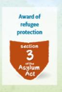 RECOGNITION AS REFUGEE ACCORDING TO THE GENEVA REFUGEE CONVENTION Persecuted in their home country for their race, religion, nationality, political beliefs, or association with a particular social