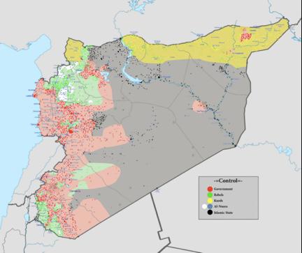 Situation in Syria as of