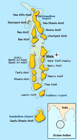 4. Background Located in the Indian ocean, Maldives is a country consisting of 1,192 small coral islands that stretch 820 kilometers (510 miles) in length and 120 kilometers (75 miles) in width.