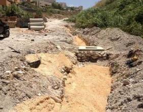 Sewage disposal improved for 1,500 Lebanese and Palestinian dwellers in Saida: In Saida, the Amle open storm water channel has become a place for sewage disposal; passing by several houses and