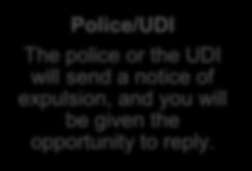 If the UDI decides to expell you, you