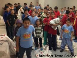 Children are processed by DHS and