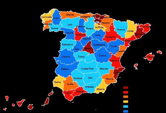 INTERNAL MIGRATION In Spain from 1950 to 1981 the growth of population was 9.624.688.