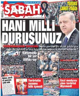 April 1, 2015 Cumhuriyet Newspaper published an interview with terrosists who brutally killed the prosecutor, Mehmet Selim Kiraz