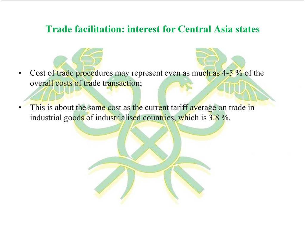Experience shows that developing countries who have successfully simplified and modernized their official trade procedures have: increased overall trade flows, both for exports and imports; enjoyed