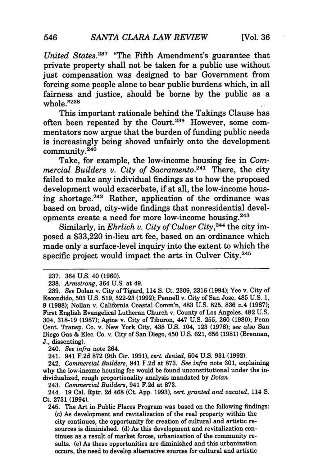 546 SANTA CLARA LAW REVIEW [Vol. 36 United States.