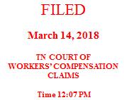TENNESSEE BUREAU OF WORKERS COMPENSATION IN THE COURT OF WORKERS COMPENSATION CLAIMS AT MEMPHIS Toyya Nettles Pettus, ) Docket No. 2017-08-0563 Employee, ) v. ) Ace Cash Express, ) State File No.