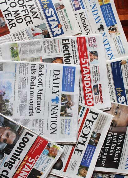 The Pre-Election Coverage by Kenyan Newspapers March 2012