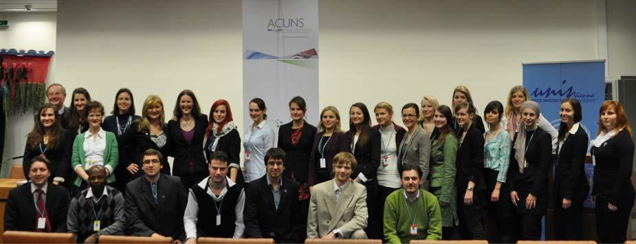 o Project research discussion and process review Session four (final session): January 2014 Vienna, Austria Note: The final session of the RAUN will be part of the UN-ACUNS Annual Conference o UN