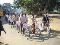 Rally - Boudh Voter awareness Rally - Boudh BLO Leading the Voters in a Padayatra - Koraput