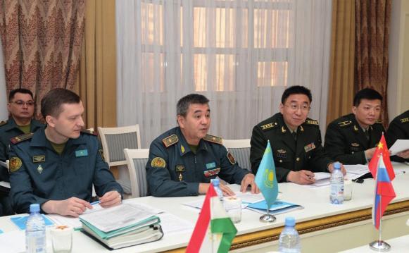MILITARY FORCES OF SCO STATES DISCUSSED PROSPECTS OF COOPERATION In the reporting period, in Kazakhstan representatives of the Ministries of Defense of SCO member states discussed cooperation project