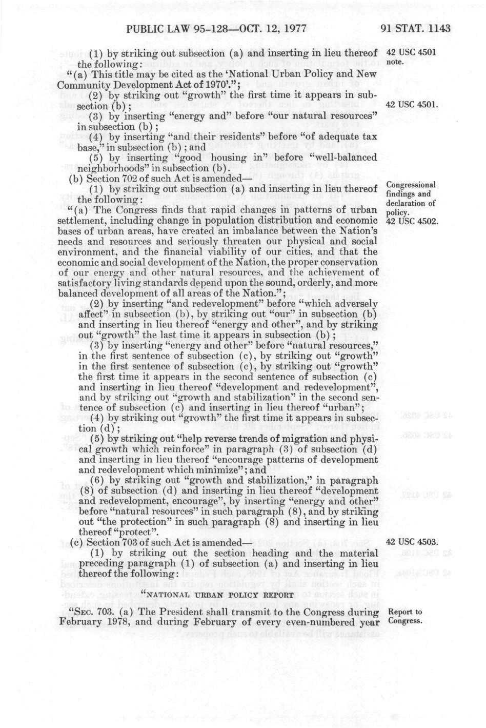 PUBLIC LAW 95-128 OCT. 12, 1977 91 STAT.