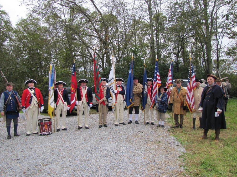 Lafayette Chapter News Page 5 of 11 Mount Sterling Patriot Grave Marking Service Nearly 40 people attended the SAR marking of the grave of Revolutionary War Ensign Thomas Jameson in Montgomery County