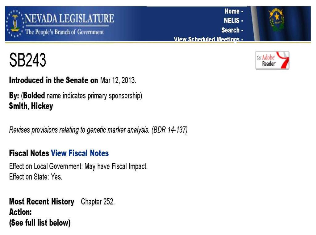 Senate Bill 243