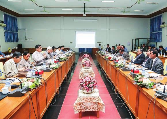 November 2017. The meeting reached agreement on the following points:- 1. Both parties agreed that there should be early repatriation of displaced person from Rakhine who recently fled to Cox s Bazar.