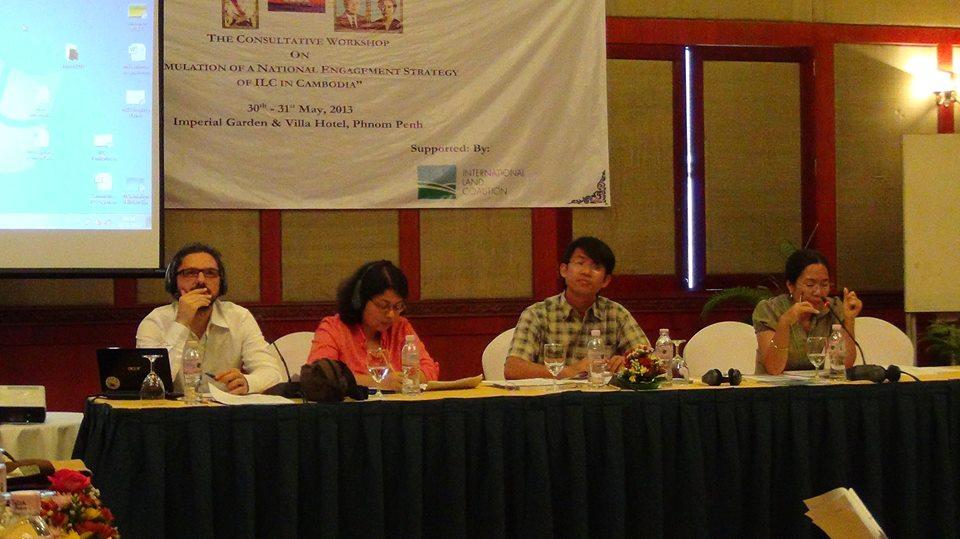 Consultative Workshop Report on Formulation of a National Engagement Strategy of ILC in Cambodia May 30-31, 2013 Imperial Hotel,