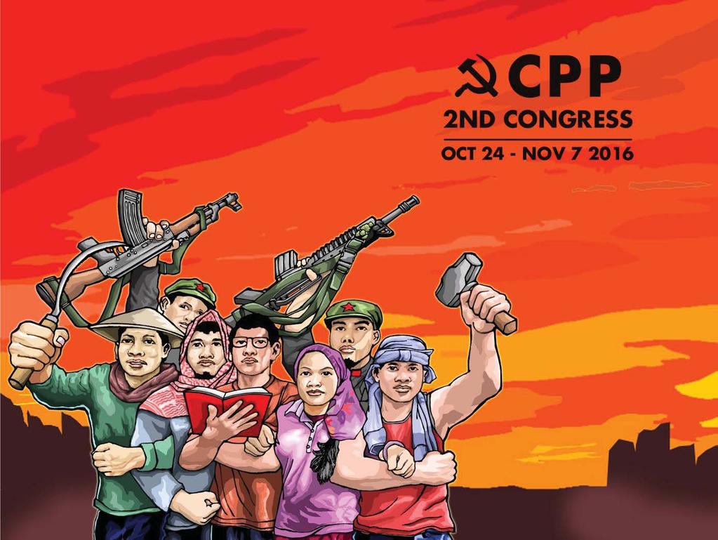 Communist Party of the Philippines 29 March 2017 The Second Congress of the Communist Party of the Philippines was held successfully on the fourth quarter of 2016.