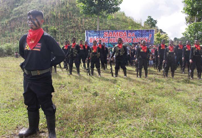the comrades from the Party and the people s army, Ka Manding exultantly remarked.