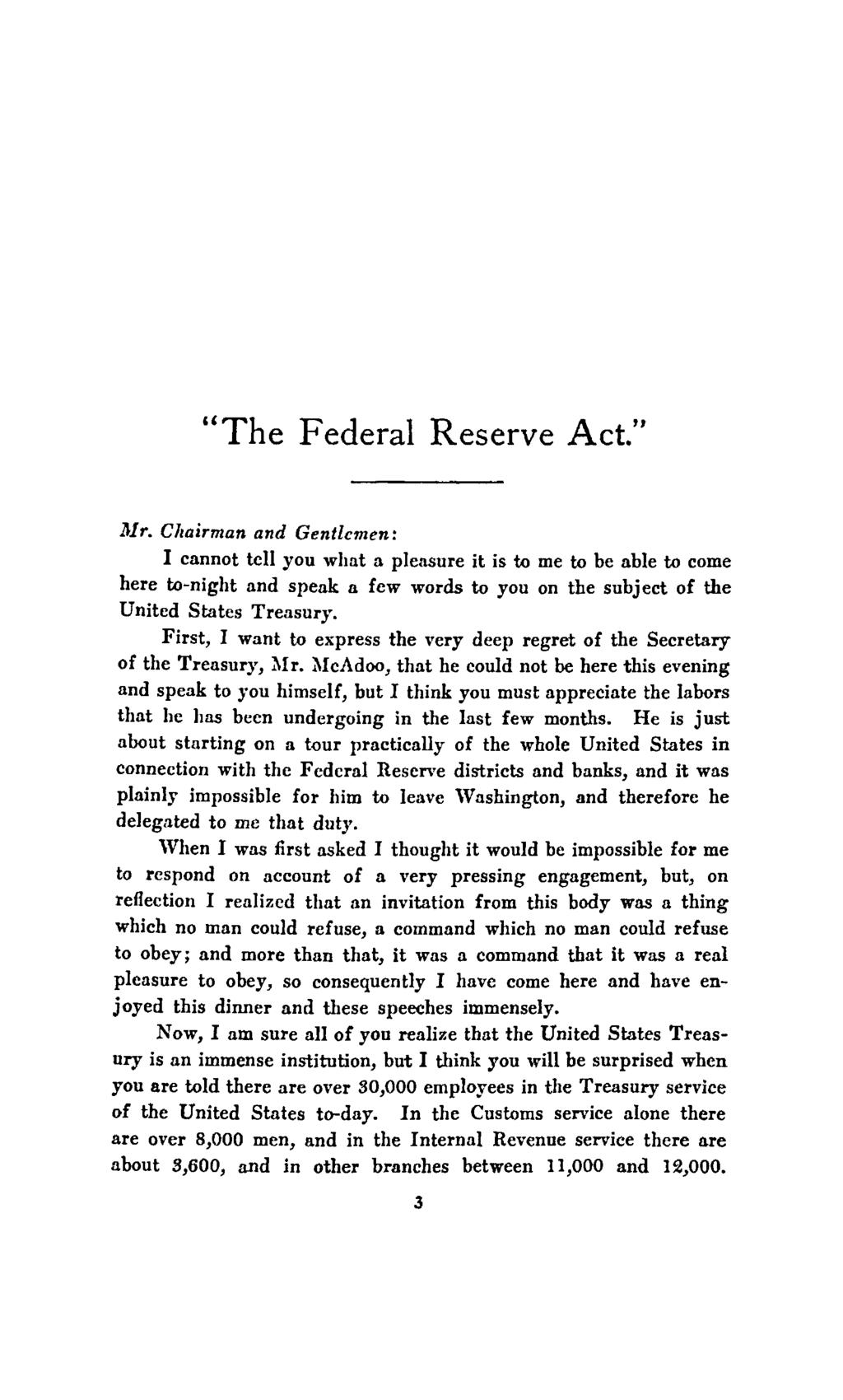 The Federal Reserve Act.