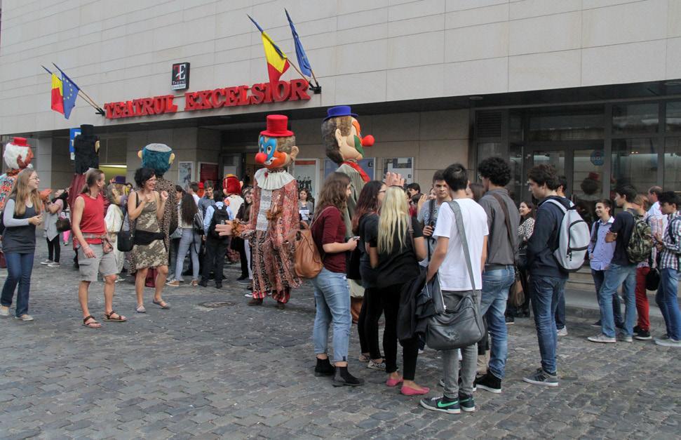 With the arrival of the autumn, at the beginning of a new school year, the Excelsior Theater launched a different kind of invitation to a unique and necessary event in Bucharest: a theater
