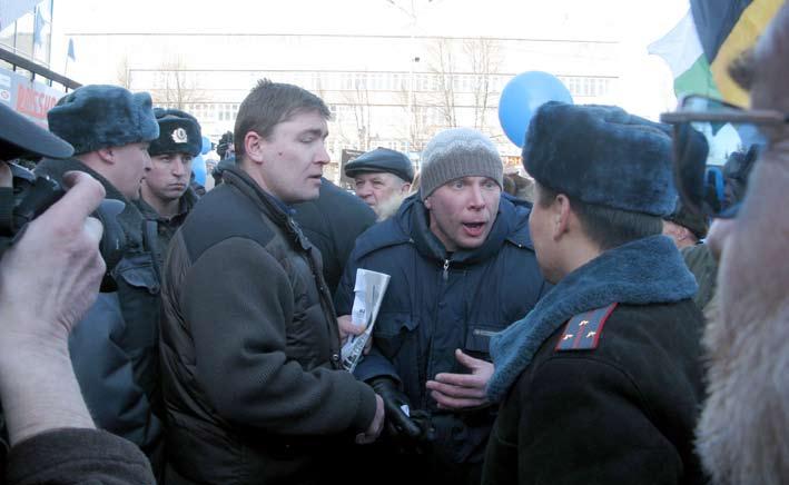 After police hauled them away, it turned out that all of them were not from Baikalsk, but from much more western places,