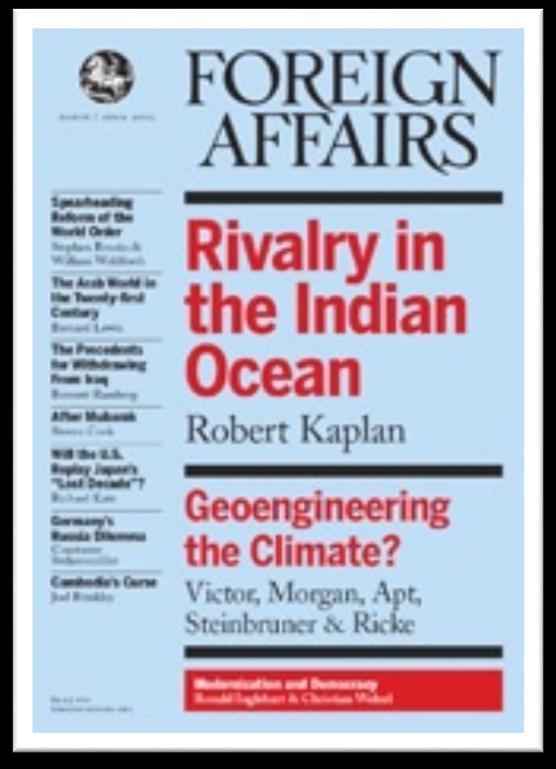 The importance of the Indian Ocean Visiting Professor at the US Naval Academy Robert D.
