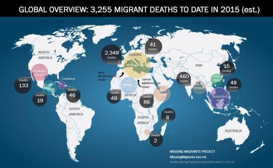 Human cost of migrant smuggling Missing