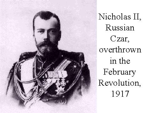 The Revolution Begins BIG ISSUE: People are hungry, poor keeps getting poorer (uneven distribution of wealth) On February 28, 1917, Czar Nicholas is forced