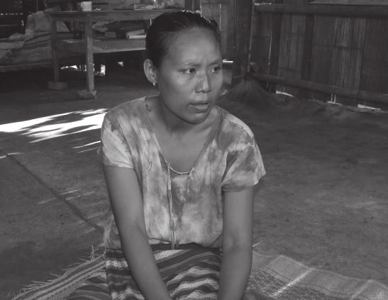 Living in Burma is hell Naw Ther lay Paw is scared. She s scared of being used by Burmese army soldiers forcing her to take supplies to the frontline fighting. She s scared of landmines.