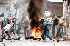 by both intifada uprising