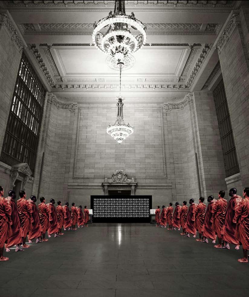 CONCEPT On June 22, commuters and tourists at Vanderbilt Hall in New York Grand Central Terminal will be invited to view a giant installation consisting of hundreds of prison cells.