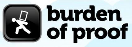Applicant s Burden of Proof The burden of proof is on the applicant to establish that he or she: Is eligible to