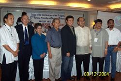 Not Through Position Hyatt Regency Hotel, Pasay City, Manila August 11-14, 2004 An evening pose with special guests during the 25th LVGP National Assembly held on August 11-14, 2004 at the