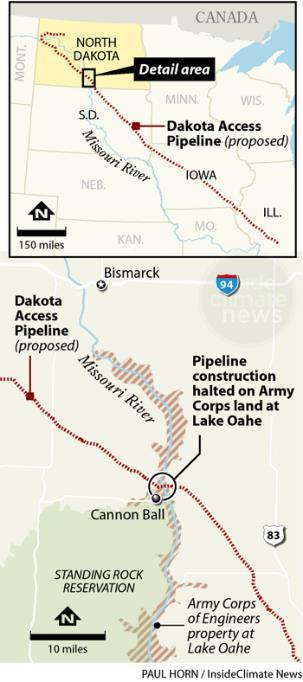Dakota Access Pipeline Jan. 18: Notice of Intent to Prepare EIS under the Lake Oahe crossing Jan.