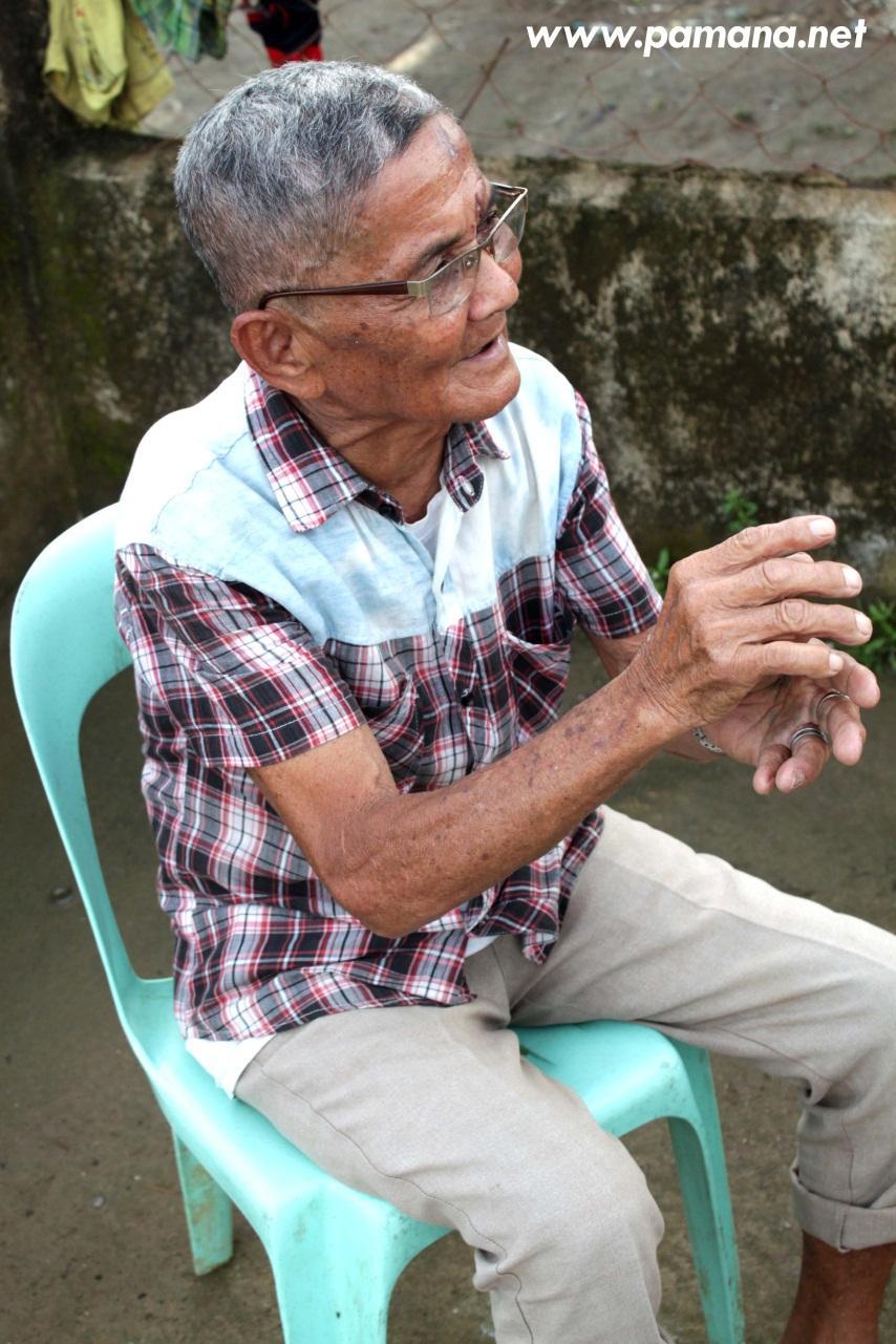 Eighty-year-old Lorenzo Anterio Silvino Lubos, Northern Samar Ang gobyerno noon, may programa, may perang nare-release, pero walang nakikitang proyekto. Napakahirap ng hanapbuhay.