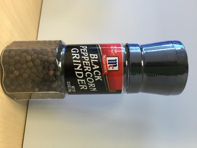 Currently, it holds. ounces of black peppercorn (Photo F below). Prior to early 0, McCormick substantially filled the Large Grinder to capacity with.
